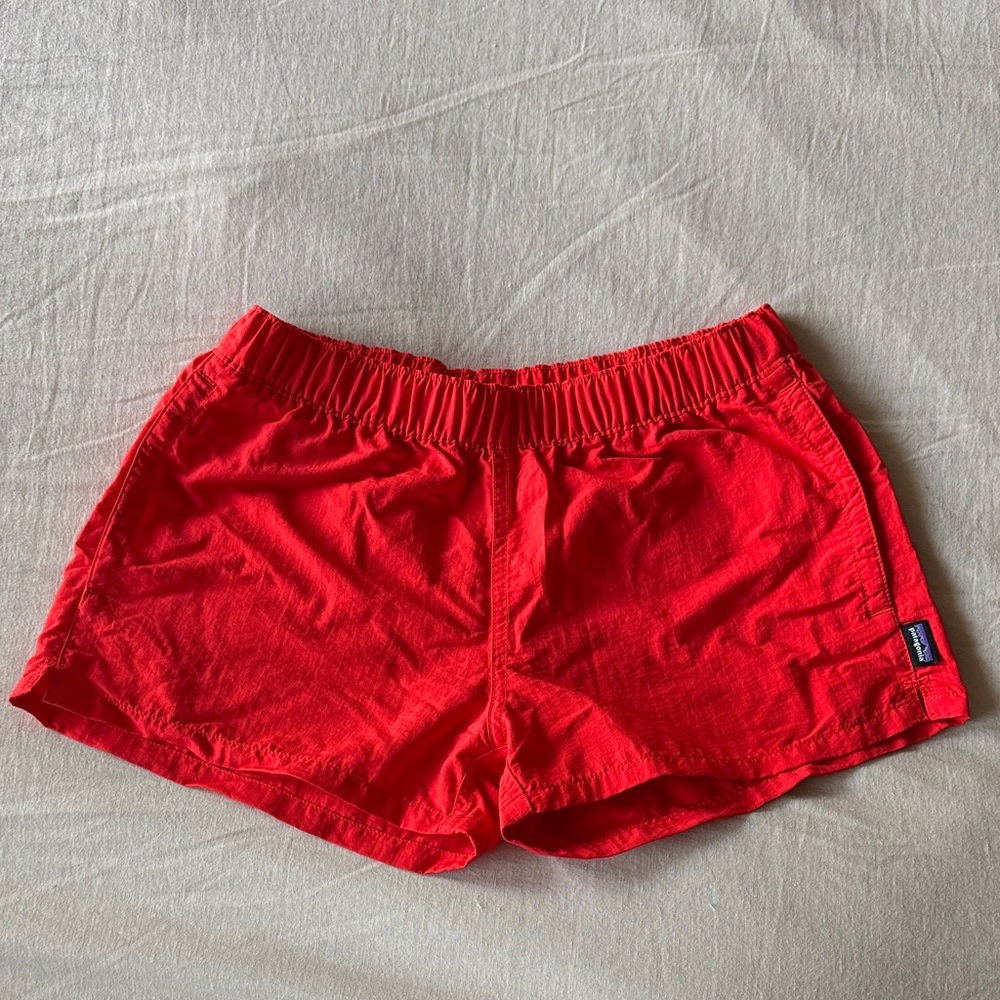 Patagonia Women's Vintage Barely Baggies Shorts Turkish Red S